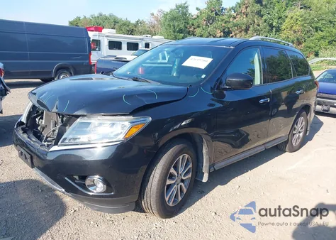2016 Nissan Pathfinder Sv z USA, uszkodzony, nr VIN 5N1AR2MN0GC602994